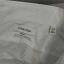 Calvin Klein Men's Non Iron Stretch Slim Fit Dress Shirt French Cuff Shirt, White, 17.5" Neck 34"-35" Sleeve, XL, White