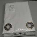 NICETOWN Natural 100% Blackout Linen Curtains 84 inch Long Burg for Living Room, 2 Panels, 52" Wide, Farmhouse Thick Completely Blackout Window Treatment Thermal Insulated Warm Drapes for Winter