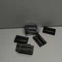 Acrylic Sign Stand Card Holder, 7 PCS Place Sign Holders with Card Slot, Stands for Acrylic Signs, Table Numbers Display Stands for Meeting/Menu/Table Numbers (Black)