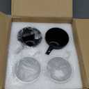 4 Pack Ceramic Music Theme Coffee Mugs Gifts 12 oz Musical Note Instrument Design Tea Cups Xmas Gift for Music Lovers Musicians Teachers Birthday Valentine's Day