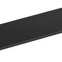 Danpoo Metal Wall Shelf, Black Floating Shelf, 20" Display Shelves for Wall Storage, Long Bathroom Shelf Wall Mounted