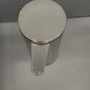 simplehuman 14 oz. Touch-Free Rechargeable Sensor Liquid Soap Pump Dispenser, Brushed Stainless Steel