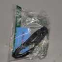 Native Pup Basic Nylon Dog Collar, Adjustable for Small, Medium, Large pet and Puppies Accessories, Cute Colors for Male, Female, boy, Girl, Puppy (Small, Black)