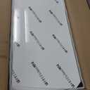 Wire Shelf Covers 4Pcs, 22x16x3 in, Durable PVC Shelf Cover for Wire Shelving Pantry, Kitchen Faux Wood Rack Covers, Moisture-Resistant & Easy-to-Clean Organizer Liners, White