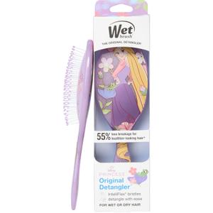 Wet Brush Disney Princess Rapunzel Original Detangler Hair Brush, Pain-Free Knot Removal, Flexible Bristles Detangle Wet or Dry Strands, Works on All Hair Types, Ergonomic Handle, Reduces Breakage