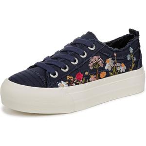 Blowfish Malibu Women's Sadie-Sun Sneaker (7, Navy)