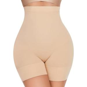 YADIFEN Shapewear Shorts Women Thigh Slimmer High Waisted Shapewear Nude, Large