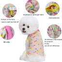 2 Packs Pet Dog Recovery Onesie Suit for Dogs Cats After Surgery,Dog Abdominal Wounds Bandages Cone E-Collar Alternative. (Pink, M) (M)