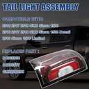 Tail Lights Assembly Compatible With 2016 2017 2018 GMC Sierra 1500 Denali Left Driver Side LED Lens Rear brake Tail Lights # 84365930 84233587 GM2800295