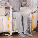 Couch Stand Assist with Handrails, Width and Height Adjustable Stand Assist Aid for Elderly, Up to 400 LBS, Sofa and Chair Lift Assist Devices for Seniors, Disabled and Patients, Gray
