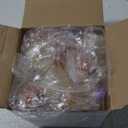 36 Pcs Halloween Luminous Mini Resin Pumpkin Figures Fall Small Resin Pumpkin Decoration Glow in The Dark Artificial Pumpkin Miniatures to Hide for Crafts Dollhouse Halloween Party Home Table Decor