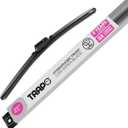 21 Hydrophobic Front Windshield Wiper Blade - Universal Fit for Most Vehicles - Durable & Silicone - Strong Water-Repellent Coating - Prevents Water Build-Up - Quick & Easy Install - 1 Blade