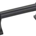 Amerock | Cabinet Pull | Matte Black | 3 inch (76 mm) Center to Center | Davenport | 1 Pack | Drawer Pull | Drawer Handle | Cabinet Hardware