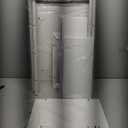 Lufeiya White Gaming Desk with Drawers & Storage Shelves, 47 inch Home Office Desk with Monitor Stand, Computer Desk with LED Lights and Power Outlets, White