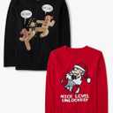 The Children's Place Unisex-Child All Holidays, Birthdays Long Sleeve Graphic T-Shirts,1 Pack XS