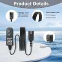 8.4V Charger for Pool Blaster Cordless Pool Vacuum Compatible with Pool Blaster 22051EL 23051EL and Catfish Li 20050CL 21051DL 26051SL 22151EL 26050SL Pool Vacuum Power Adapter Cord