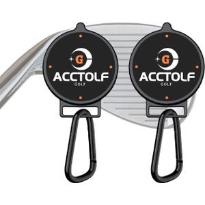 2Pack Magnetic Golf Towel Clip, Magnetic Clip for Golf Towel, Golf Magnetic Clip for Golf Cart, Clubs or Golf Hub, Removable Industrial Magnetic Accessories