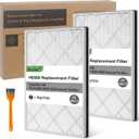 2 Pack HE601 Filter for Shark Air Purifier 6 (HE601 & HE602), HE6FKPET, HE6FKBAS, HE6FKPRO, 3-Stage Filtration System of H13 True HEPA