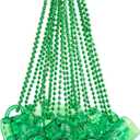 JOYIN 12 PCS St Patrick's Green Mug Bead Necklaces for Women Men, for Mardi Gras, St. Patrick's Day, Costume Themed Party Games Favor Supplies