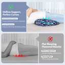 AOSSA BBL Pillow After Surgery Brazilian Butt Lift Pillow Post Surgery Recovery for Sitting Sleeping Driving Booty Butt Pillows for Women Lumbar Back Hip Cushion Seat Support Foam BBL Wedge Pillow