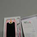 Kids Smart Phone for Girls, Christmas Birthday Gifts for Girls Age 3-10 Mini Toddler Cell Phone for Kids, Toddler Girl Learning Toy Phone with Dual Camera, Game, Music Player (Pink)