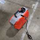 VEVOR 120FT x 7/8 Inch Drain Cleaner Machine, 420W Electric Sewer Snake Auger Manual Feed - with 6 Cutters, 2 Steel Cables (120' x 7/8" and 18' x 3/8") & CW/CCW Control for 1.9" to 6" Pipes (Red)