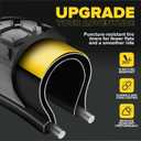 Ultraverse Fat Tire Liners Tube Protection Against Flats, 20, 24 and 26 inch x 4.0 tire Size, Durable Extruded Plastic Shield for Puncture Free Bike Rides 2 Pack