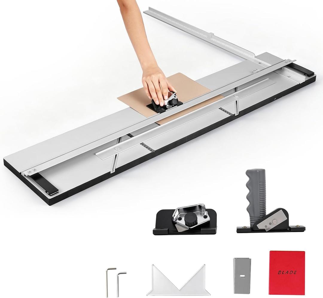 47" Mat Cutter 45/90° Heads 105 Blades Aluminum Rail Picture Framing