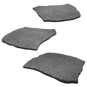 Sekcen 3 Pack Rubber Stepping Stones Outdoor Garden Rubber Pavers Pathway Walkway Paving Stones