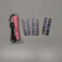 Worthofbest Hotfix Rhinestone Setter, Hot Fix Applicator Tool Bedazzler Kit with rhinestones, Kit, Hot Fixed Wand for Clothes Clothing Fabric Crafts, 5000 Pcs, AB Crystal, Clear, 3 Gems Sizes, Tips