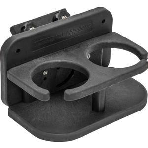 Extreme Max 3005.5616 Two-Drink Holder with 45 Base for Lund Sport Track Systems