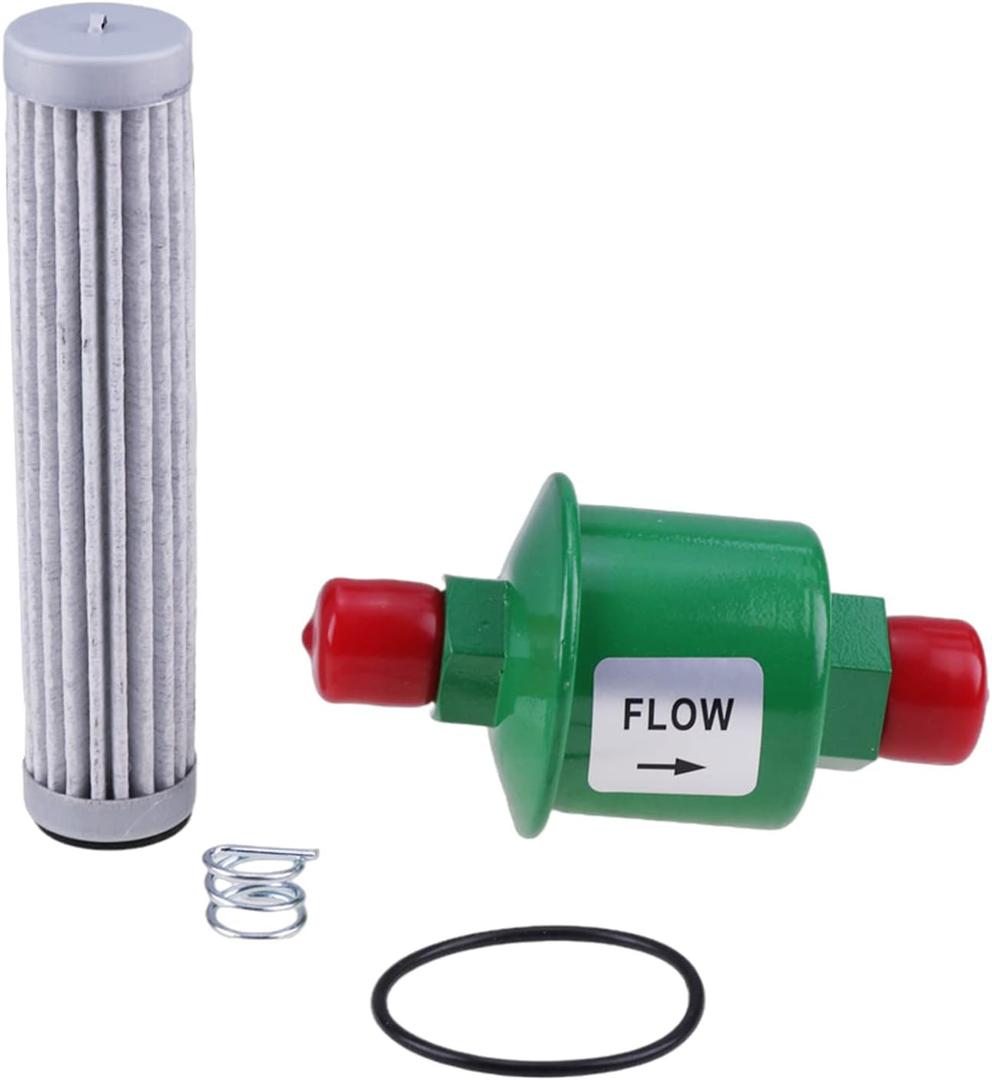 Transmission Oil Filter Kit AM120916 M806848 Compatible with John Deere Garden Tractors 240 245 260 265 285 320 325 335 345 355D Front Mowers F710 F725 F735