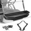 Club Car DS/Precedent Front Cargo Basket Clay Outer Utility with Mounting Brackets for Gas & Electric Golf Carts, Heavy-Duty Steel Drop Mesh Storage Rack
