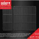 Weber Crafted Cooking Grates, Porcelain-Enameled Cast Iron, Spirit 300 Series, SmokeFire EX4