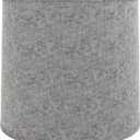 Aspen Creative 32502A Transitional Drum (Cylinder) Shaped Spider Construction Lamp Shade in Grey, 13" wide (12" x 13" x 12")
