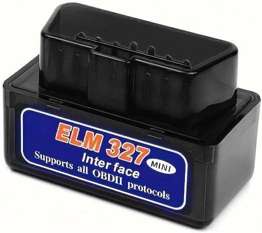 OBD2 Scanner Bluetooth Car Code Reader Diagnostic Tool Wireless OBD Car Code Reader Check Engine for Cars and Trucks for iOS and Android Black