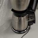 BLACK+DECKER 12 Cup Thermal Programmable Coffee Maker with Brew Strength and VORTEX Technology, Black/Steel, CM2046S 