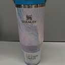 STANLEY IceFlow 2.0 Flip Straw Tumbler with Handle 30 oz | Twist On Lid and Flip Up Straw | Leakproof Water Bottle | Insulated Stainless Steel | BPA-Free | Sea Glass Plume