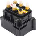 Air Suspension Compressor Valve Block Air Supply Compatible with Mercedes Benz 2007-2015 W164 W166 W221 W251 GL Class 2123200358 2513200058