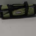 Roll Up Tool Bag - Portable Tool Roll Up Organizer Bag with Detachable Pouches, Heavy Duty Tool Bag with 7 Pockets for Men, Mechanic, Electrician, Dad Birthday Christmas Gifts, Green