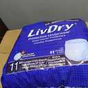 LivDry Adult Incontinence Underwear, Extra Absorbency Adult Diapers, Leak Protection (XXX-Large (11 Count))