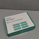 2 Pack Portable Foot and Ankle Massager - Triple Method Foot Massager with 5 Heat & 3 Vibration Levels, Smart Timer, Wireless for Heat Relief for Travel & Home Use(Grey)