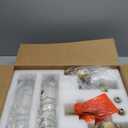 Hardwired Gold Wall Sconces Set of 2, Modern Bathroom Sconces Wall Lighting Vanity Light Fixtures with Clear Glass, Brushed Brass Wall Decor Lights for Mirror Living Room Bedroom Hallway Stairwell