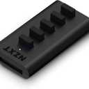 NZXT Internal USB Hub 3 - Expands 4 USB 2.0 Ports - Sleek Multifunctional Design - SATA Power Connection - Plug and Play