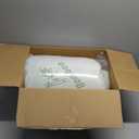 Ultra Soft Queen Size Mattress Topper - Viscose Made from Bamboo Pillow Top Mattress Pad for Back Pain Relief - Naturally Cooling for Hot Sleepers, Green