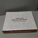 Folding Bread Proofing Box - Foldable Dough Proofer Boxs, with 6-speed 50-131 Temp Control & 9-speed 48H Timer, Fermentation box for Sourdough, Pizza, Yogurt, Kombucha