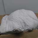 COONP King Mattress Topper, Extra Thick Pillowtop, Cooling Plush Mattress Pad Cover Cotton Top Bed Topper Protector with 8-21 Inch Deep Pocket (White)