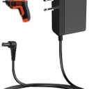 Drill Charger for Black and Decker LI2000(Type 1) LI3100 BDCS20C BDCS40G GSL35 Cordless Screwdriver Replacement Black Decker 9V Charger Cord for 90593303 90593303-01