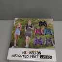 Henkelion Weighted Vest Weight Vest for Men Women Kids Weights Included, Body Weight Vests Adjustable for Running, Training Workout, Jogging, Walking, 12LBS