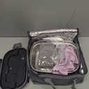 Electric Lunch Box for Men, Women & Adults - 80W Fast Heating - Heated Lunch Box with Dual 1.5L SS Containers - Portable Food Warmer for Car, Truck, Office (Black)